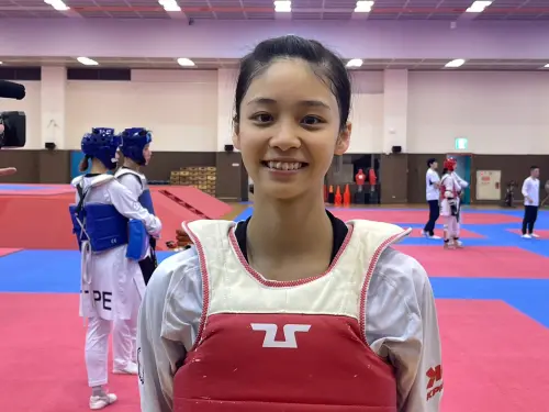 亞運跆拳道／17歲王婕菱扛首棒沒壓力！聊美食眼神發光：想吃拉麵