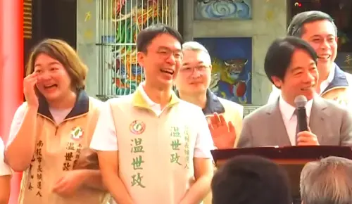 ▲賴清德又叫錯人名，現場眾人笑成一團。（圖／讀者提供，2026.08.21）