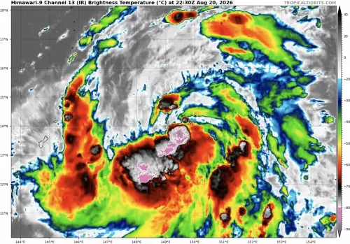 鄭明典：沙德爾颱風「近中心對流爆發」出現　影響路徑關鍵點近了
