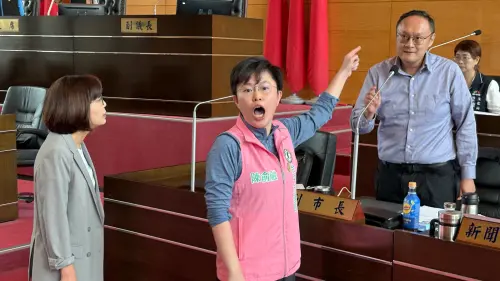 「中聯門神」炸裂議場！鄭照新怒嗆人格侮辱　她出手誤傷同黨議員