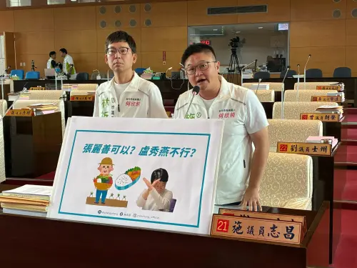 中市推營養午餐免費　議員促採購在地無毒有機食材