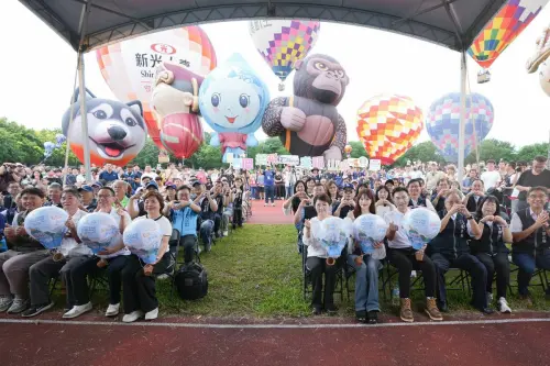 ▲台中石岡熱氣球嘉年華，土牛運動公園盛大登場(圖／民政局提供2026.8.22)