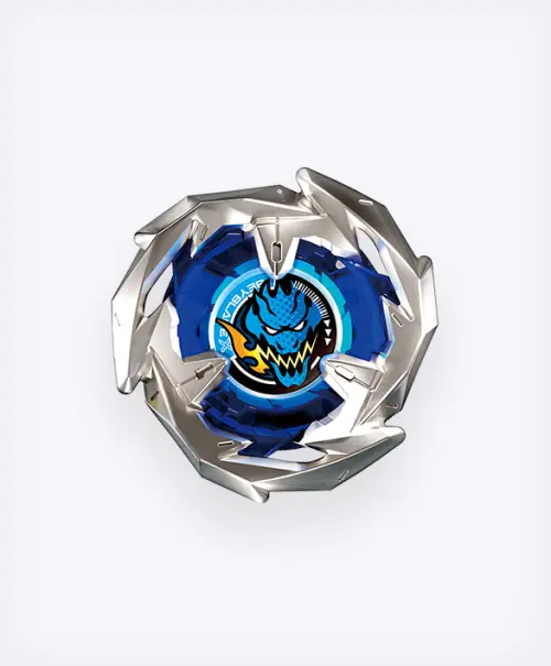 ▲BX-01「Dran Sword 3-60F」為攻擊型戰鬥陀螺，主打高速移動與強力碰撞。（圖／翻攝自TAKARA TOMY）