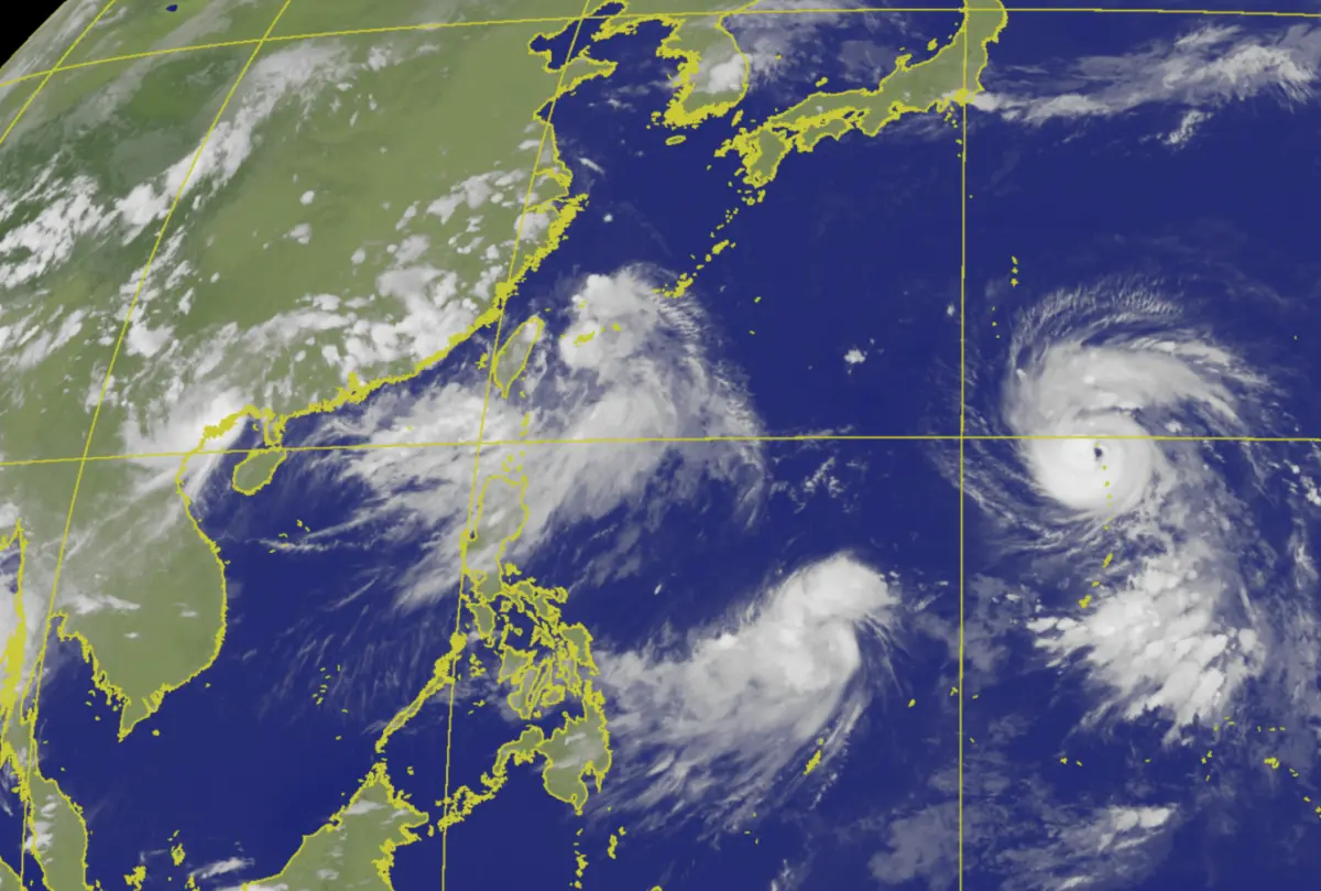 8/23天氣預報》南部、東半部「雨下到紫爆」!西南風挾帶致災雨量