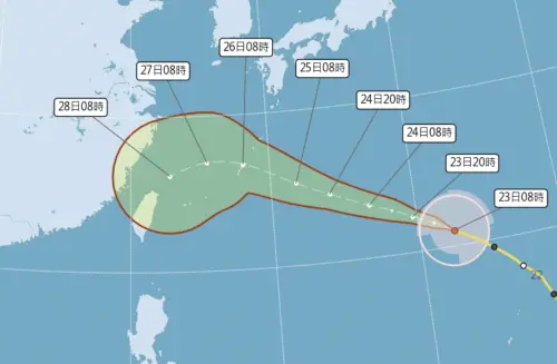 沙德爾颱風估今轉強颱！賈新興：海陸警躲不掉　周四風雨開始影響