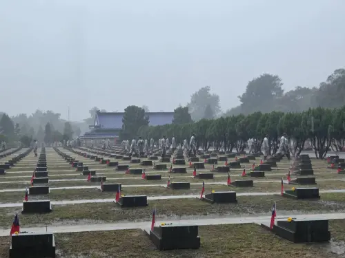 ▲賴清德赴太武山公墓主持追思祭悼典禮。（圖／記者陳佩君攝，2026.08.23）