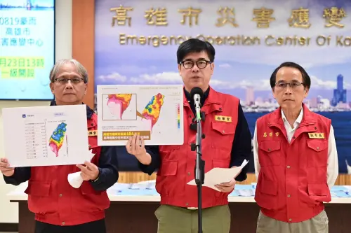 雨量紫到發白！高雄狂灌半年雨量「超越台北0625」陳其邁示警了