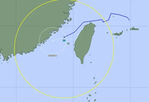 ▲「台灣颱風論壇｜天氣特急」今（23）日晚間也表示，日本氣象廳認為的第２０號簡拉維颱風已經抵達台灣海峽澎湖附近。（圖／日本氣象廳）