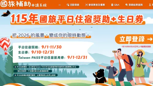 「身分證尾數8、9」今登記3200元國旅補助！如何申請　連假不適用