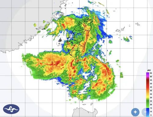 氣象署「雷達回波圖」怎麼看？一眼秒懂降雨熱區、紅紫色逼近快躲