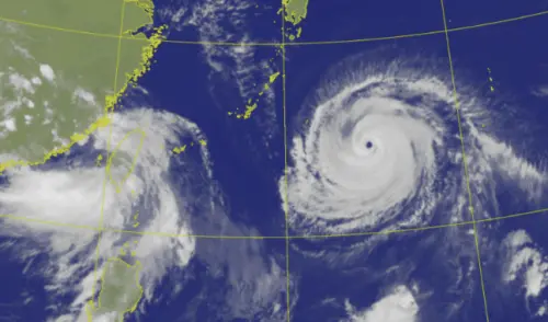 強對流籠罩！衛星雲圖「台灣直接消失」　台東今雨量已破360毫米