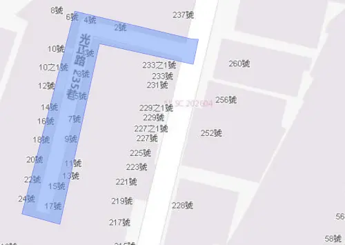 ▲台中市8月25日停水範圍。（圖／自來水公司water.gov.tw）