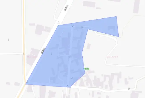 ▲雲林縣褒忠鄉8月25日停水範圍。（圖／自來水公司water.gov.tw）