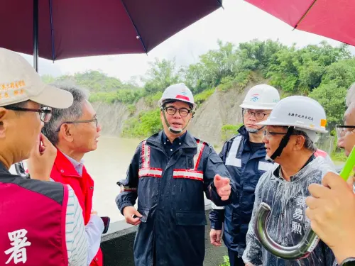 24小時累積雨量567毫米　陳其邁：超越凱米颱風的559毫米