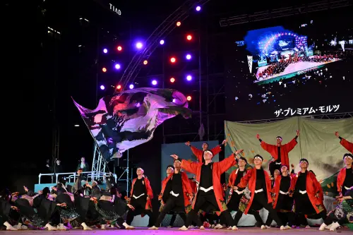▲笑゛（名古屋）-來自名古屋的YOSAKOI舞團，以活力舞蹈傳遞笑容與祭典熱情。（圖／台中觀旅局提供）