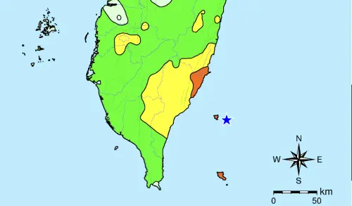 半小時連3震！台東5.8極淺層地震後震不停　氣象署：一周留意餘震