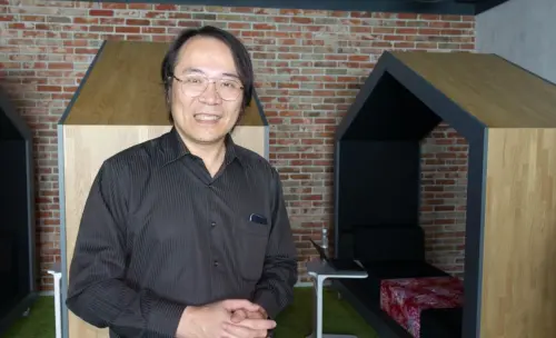 Computer scientist Chien Lee-feng poses for a photo. (TCN)