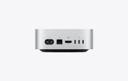 ▲M6連接埠配備3組Thunderbolt 4，M5 Pro則升級為3組Thunderbolt 5，另外也保留HDMI與乙太網路等常用介面。（圖／翻攝自Apple官網apple.com/）