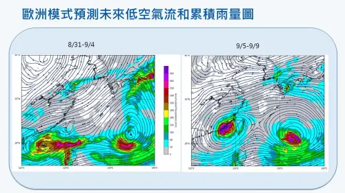 ▲台灣未來一周仍處於大低壓帶內，菲律賓東方海面，8月底仍有颱風生成機會。（圖／賈新興提供）