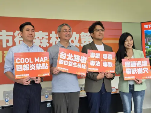 把樹種回！沈伯洋拋「都市微森林」4改革：設專法、每年10億專款