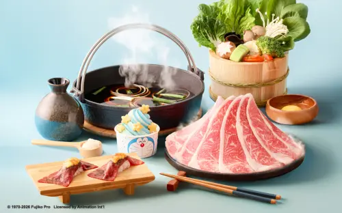 ▲「和牛涮」日式鍋物放題打卡送白蝦。（圖／王品集團wowprime.com/zh-tw/）