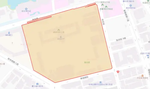 ▲台北市中正區8月27日停水範圍。（圖／自來水公司water.gov.tw）