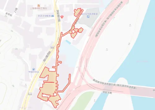 ▲新北市新店區8月27日停水範圍。（圖／自來水公司water.gov.tw）
