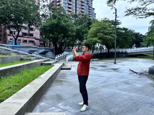 高雄河堤親水廊道年底完工　張博洋盼打造水岸生活示範區