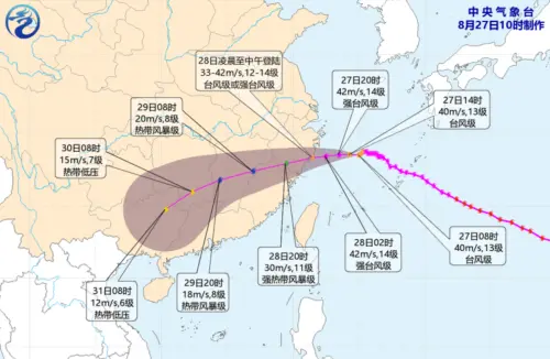 沙德爾預計明晨至中午登陸浙閩！中國3預警齊發　前一波洪災未歇