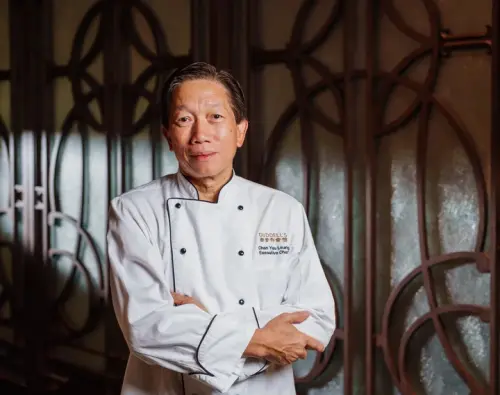 ▲香港米其林一星食府「都爹利會館 Duddell’s」行政主廚陳佑良將來台，客座於晶華酒店的晶華軒。（圖／晶華酒店提供）