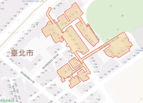▲台北市內湖區8月28日降壓範圍。（圖／自來水公司water.gov.tw）