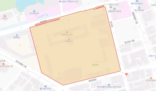 ▲台北市中正區8月28日降壓範圍。（圖／自來水公司water.gov.tw）