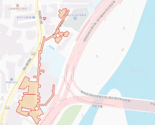 ▲新北市新店區8月28日降壓範圍。（圖／自來水公司water.gov.tw）