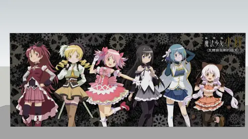 ▲《劇場版魔法少女小圓 瓦爾普吉斯的迴天》快閃店6大角色打卡區。（圖／官方提供）