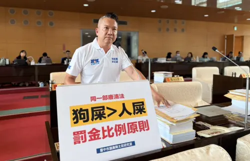 狗便5400、人便1200元！台中議員傻眼：難道「狗狗比較貴」？