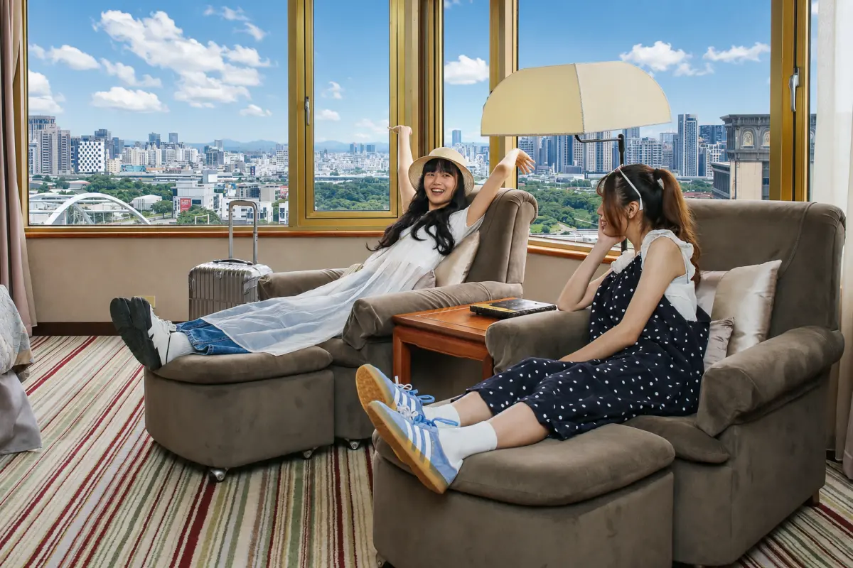 ▲入住台中福華大飯店《國旅台中》專案，加碼祭「總統套房月月抽」，國旅小資也有機會抽中享受頂級禮遇.（圖／業者提供）