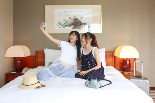 ▲除了國旅補助，續住第二晚，台中福華再加碼現折800元，每房每晚有1600元折扣.（圖／業者提供）