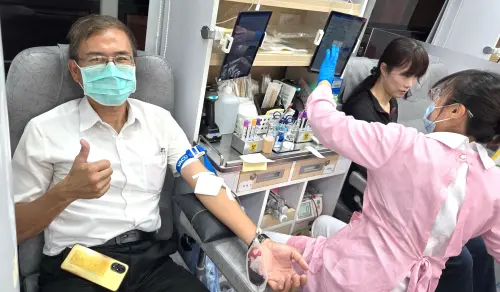 點滴熱血傳遞溫情！台灣電力公司興達發電廠舉辦公益捐血活動