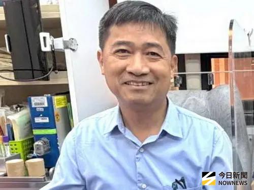 ▲台灣電力公司興達發電廠舉辦公益捐血活動，興達發電廠廠長洪貴忠呼籲員工踴躍捐血，以紓解血荒。(圖／記者黃守作攝)