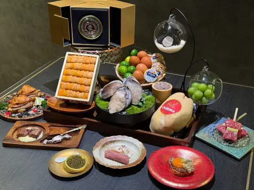 ▲2026中秋節，八和和牛全新推出「八境」限定套餐。（圖／記者蕭涵云攝）