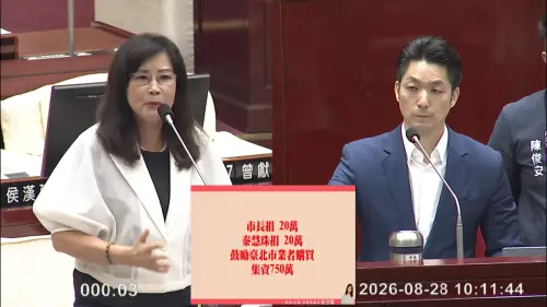 蔣萬安避答買庇護工場月餅！問A答B激怒秦慧珠：我很失望
