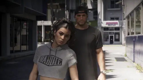 ▲《GTA 6》中的男女雙主角有感情發展。（圖／翻攝自Rockstar Games YT）