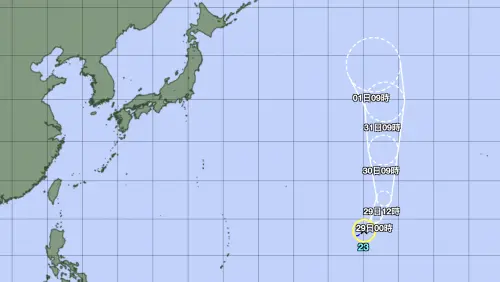 三颱共舞！「班朗颱風」今中午生成　最新預估路徑、影響出爐