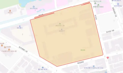 ▲台北市中正區8月29日降壓範圍。（圖／自來水公司water.gov.tw）
