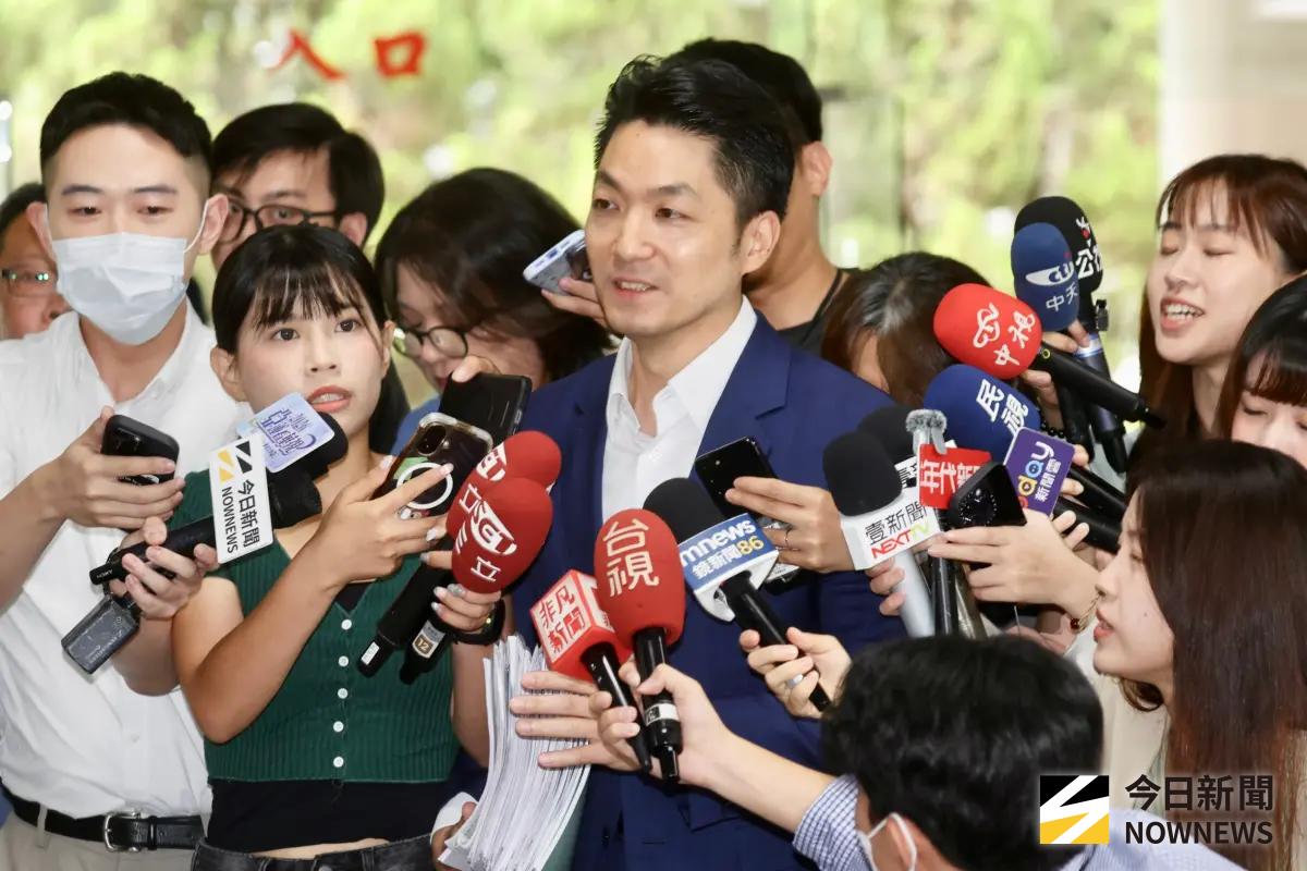 ▲台北市長蔣萬安長子蔣得立錄取台北市教育局國際交換學生限額引發熱議。（圖／記者嚴俊強攝）