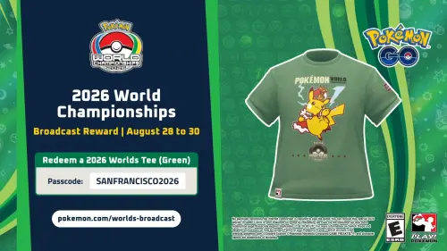 寶可夢《Pokémon GO》免費序號快領！入手限定T恤　2款皮卡丘登場