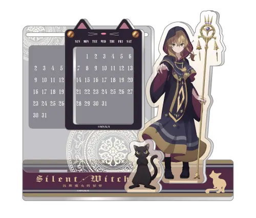 ▲《Silent Witch沉默魔女的秘密》壓克力萬年曆。（圖／曼迪提供）