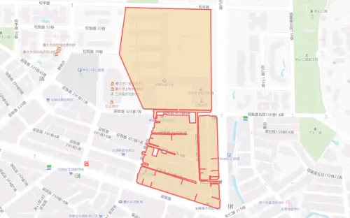▲台北市信義區8月31日停水範圍。（圖／自來水公司water.gov.tw）