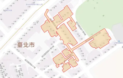 ▲台北市內湖區8月31日停水範圍。（圖／自來水公司water.gov.tw）