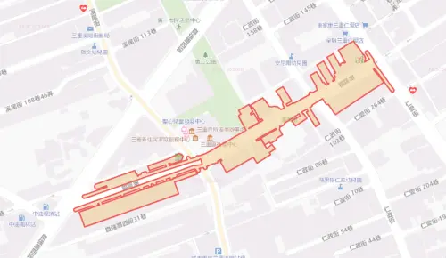 ▲新北市三重區8月31日停水範圍。（圖／自來水公司water.gov.tw）